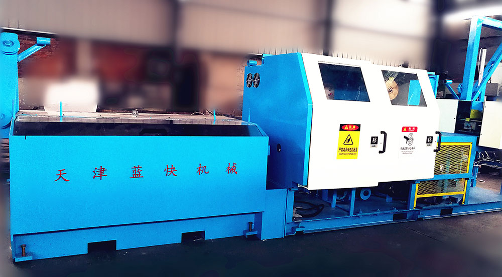 新型拔絲壓扁收盤一體機(圖1)